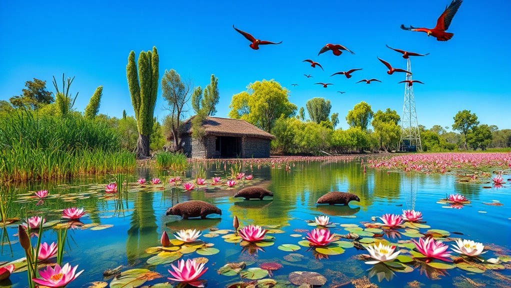 wetland health and connectivity