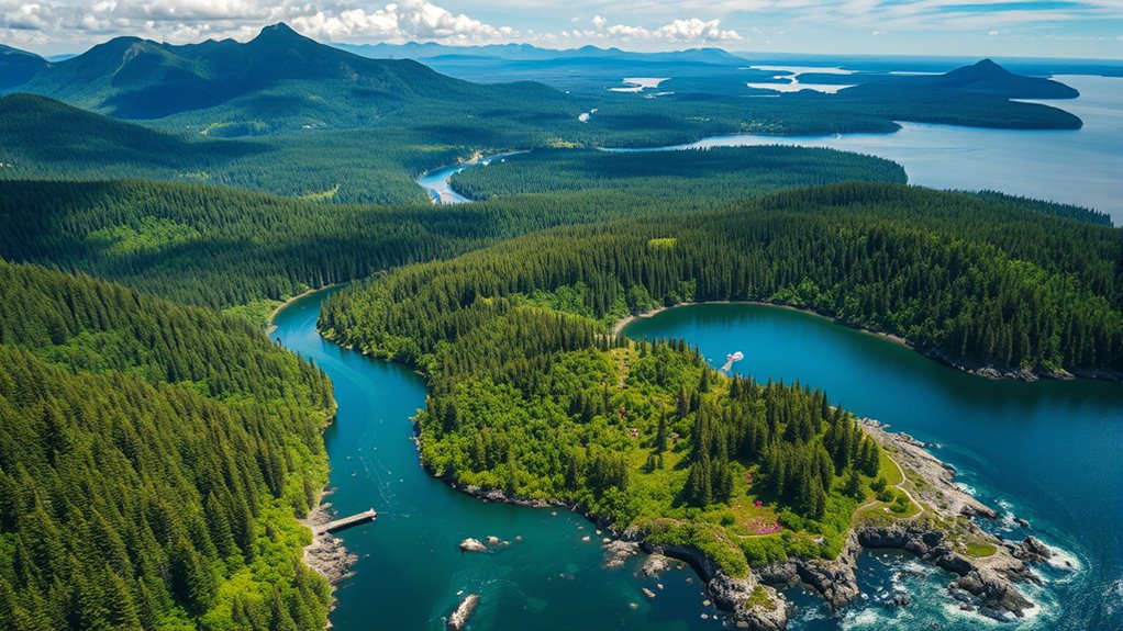 wetlands and coastal habitats