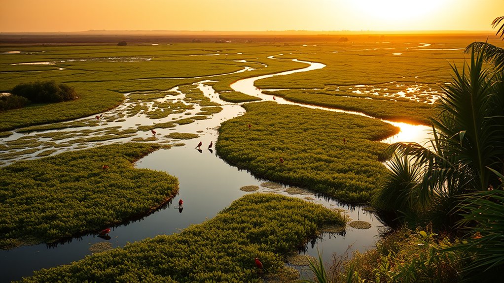 wetlands wildlife restoration efforts