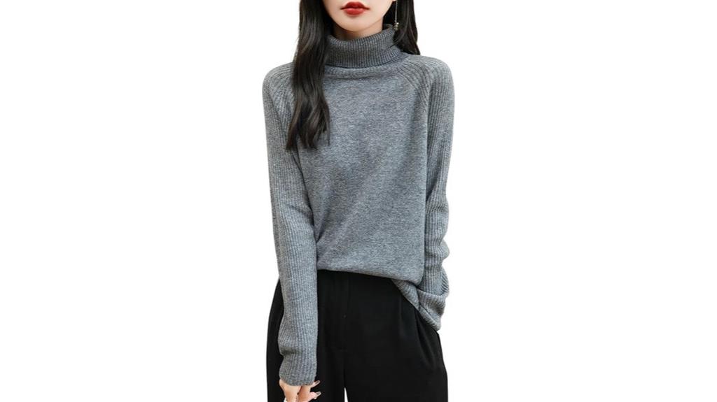 women s merino wool turtleneck