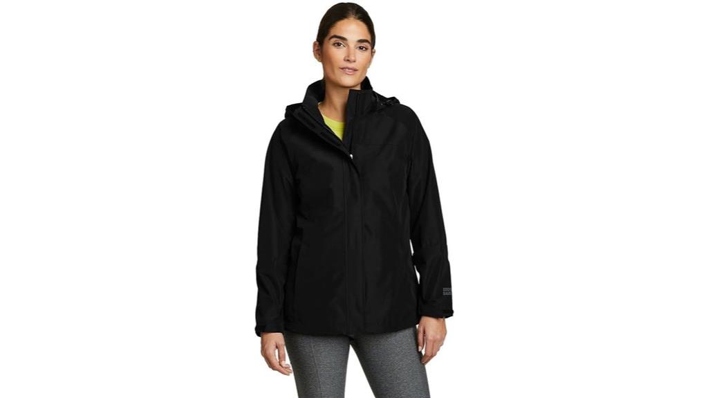 women s packable rain jacket
