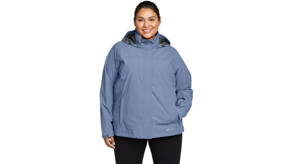 women s packable waterproof rain jacket