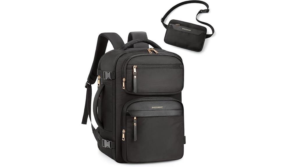 women s travel backpack set