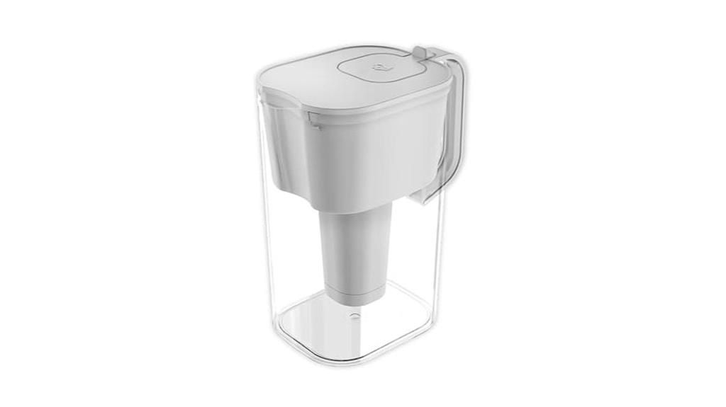 10 cup white pitcher