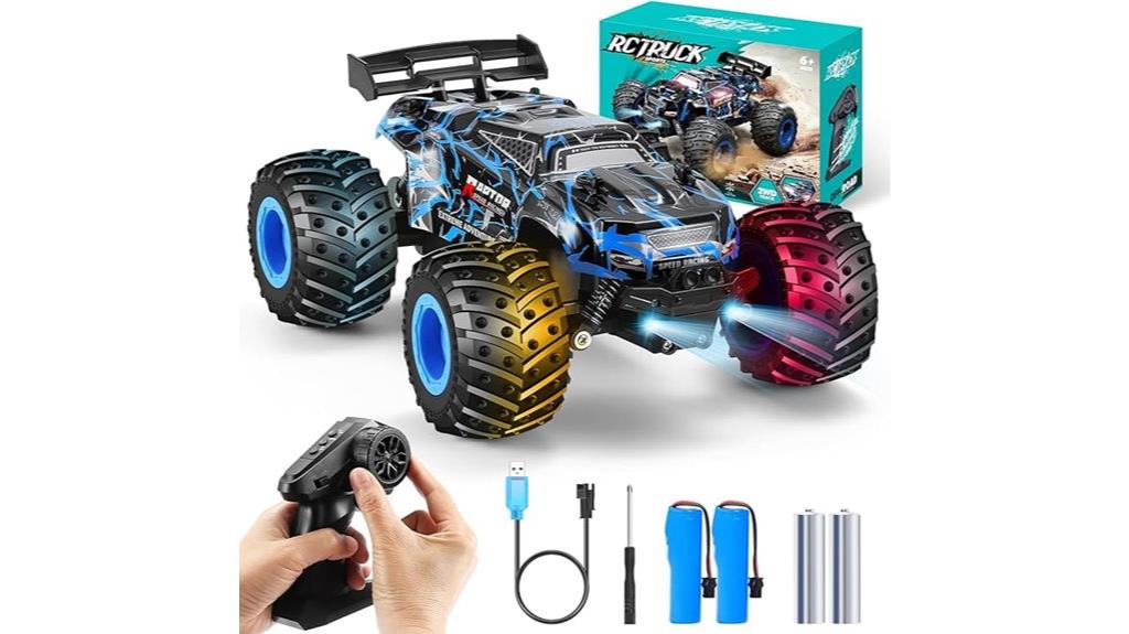 1 18 scale led rc truck