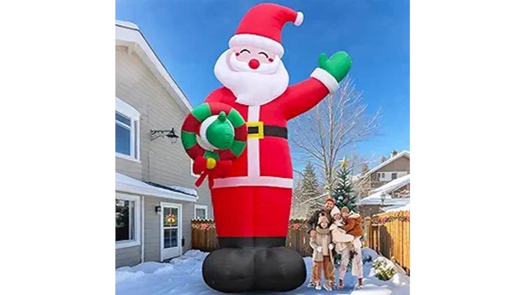 20 foot inflatable santa