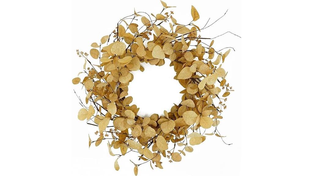 20 inch fall eucalyptus wreath