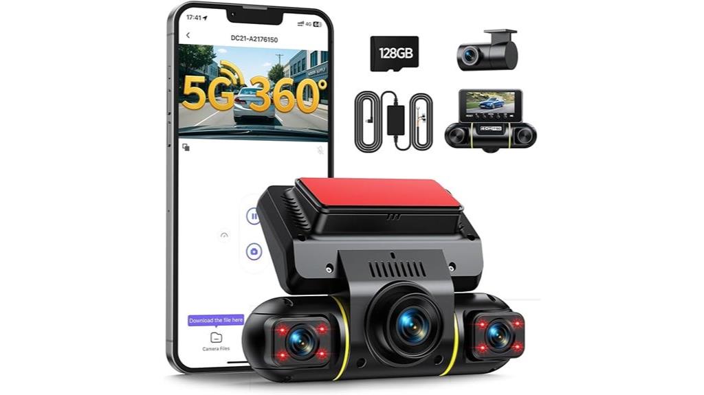 360 degree multi channel camera