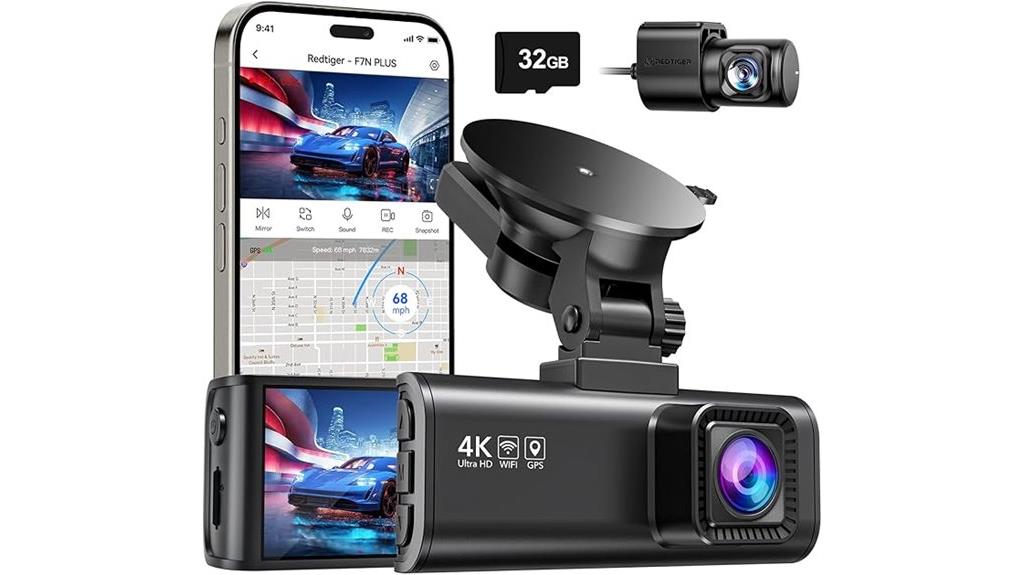 4k 2 5k dash camera