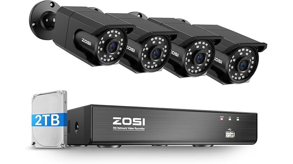 4k 8 channel poe system