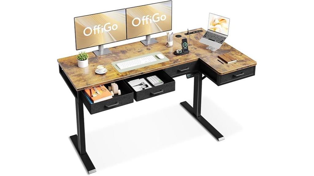 63 inch l shaped desk