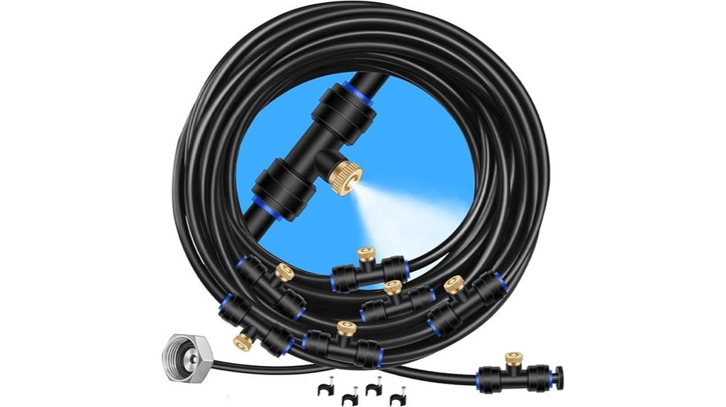 75ft brass nozzle misting