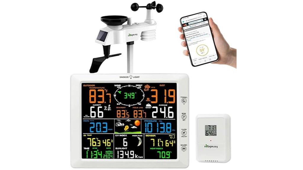 7 in 1 wifi weather station