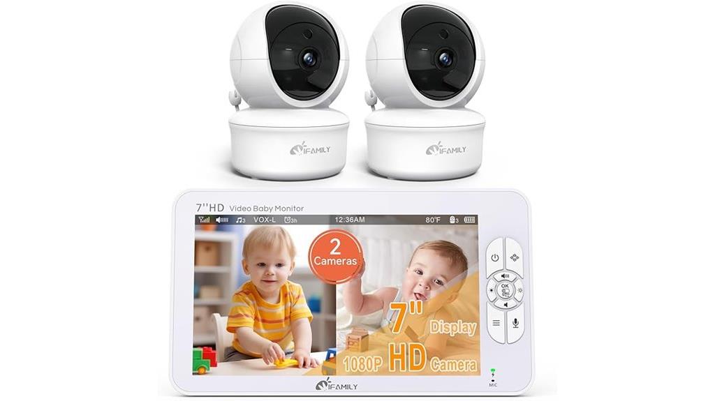 7 inch hd baby monitor