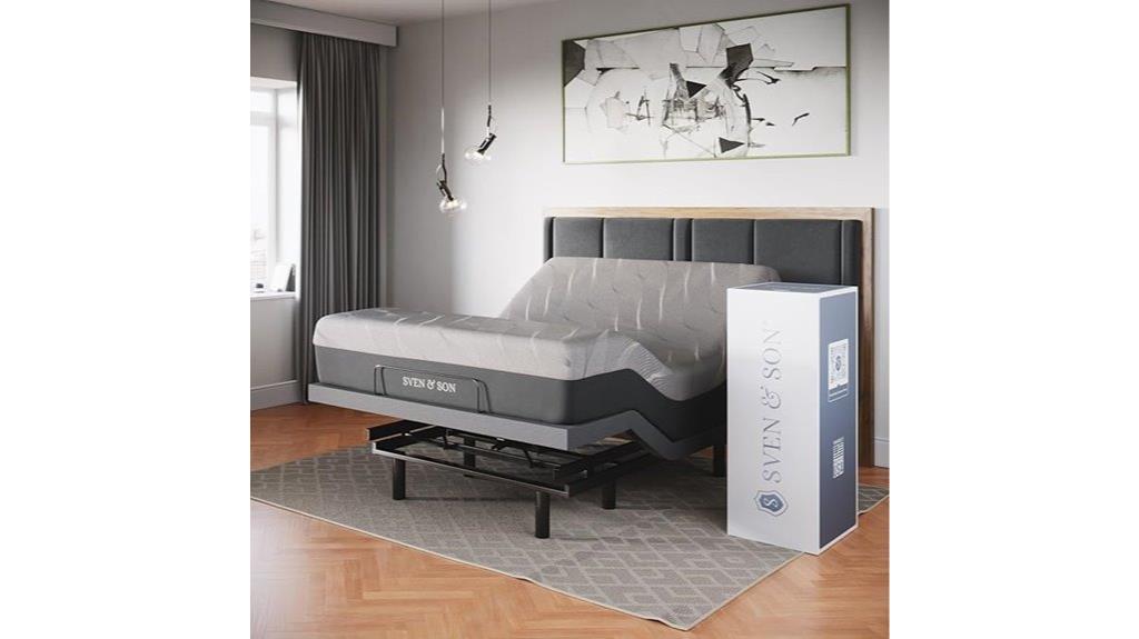 adjustable bed and mattress