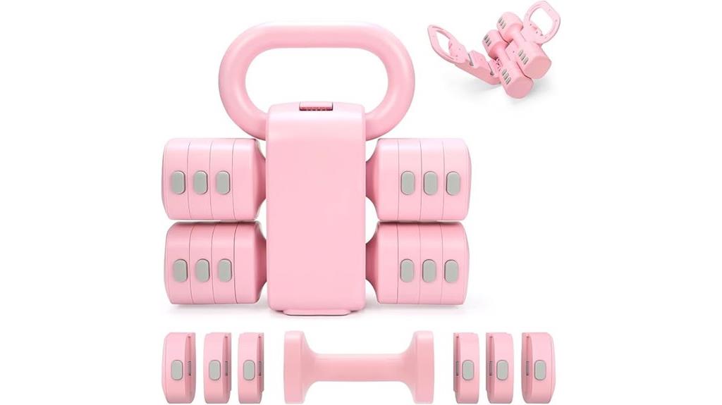 adjustable kettlebell and dumbbells