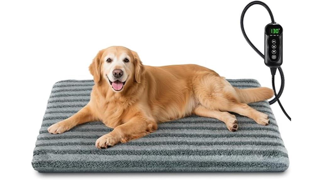 adjustable large pet heat pad