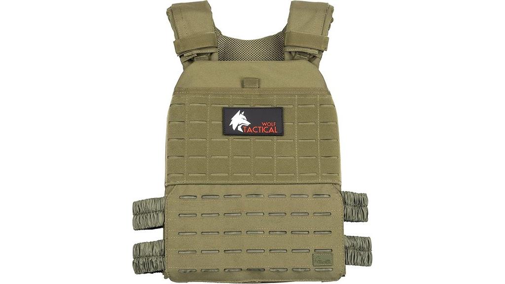 adjustable weighted vest