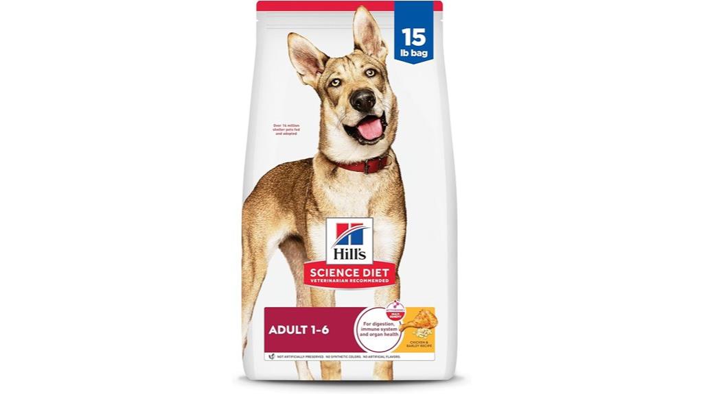adult chicken barley dog food