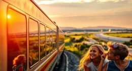 advantages of train travel