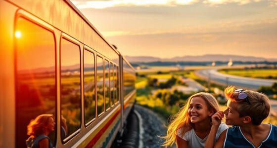 advantages of train travel