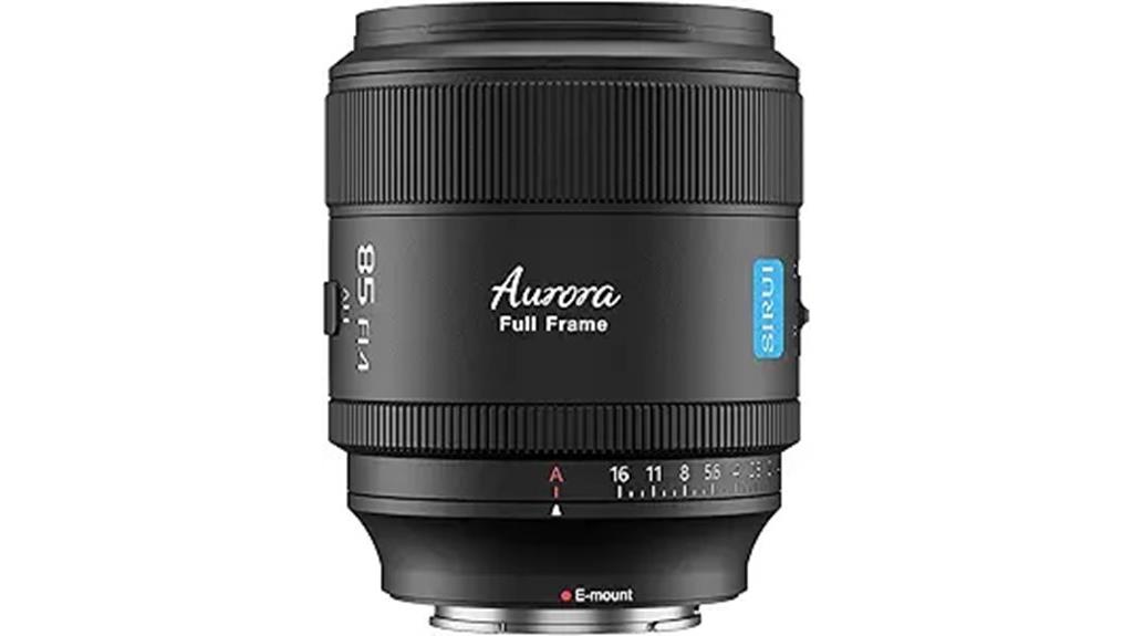 aurora 85mm f1 4 lens