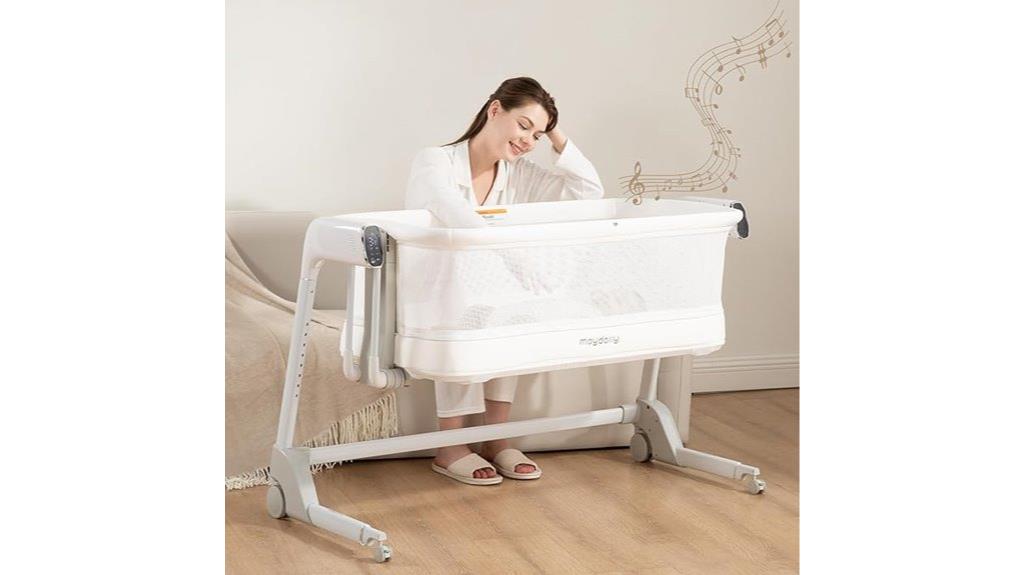 automatic cry detection bassinet