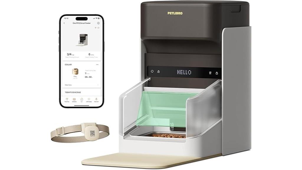 automatic rfid cat feeder