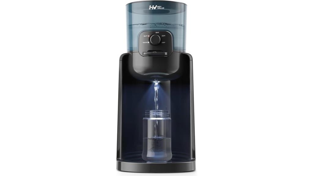 baby bottle warmer with light