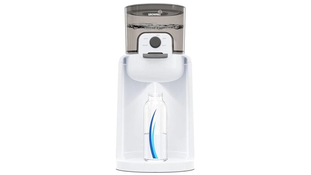 baby bottle warmer with temperature control