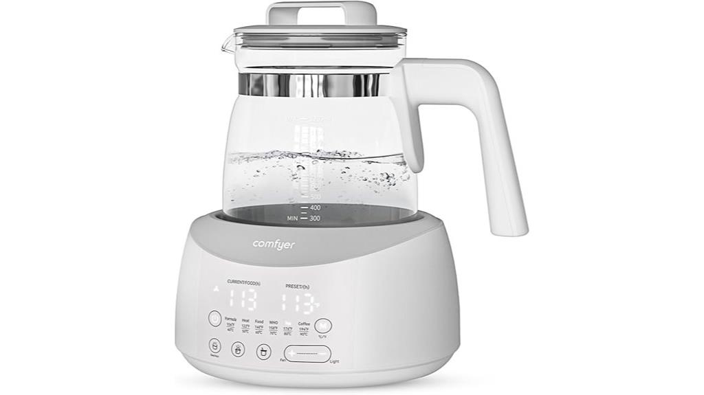 baby bottle warming device