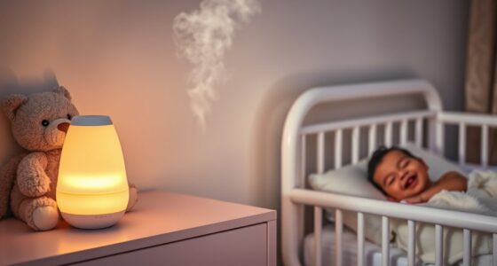 baby room humidifier lights