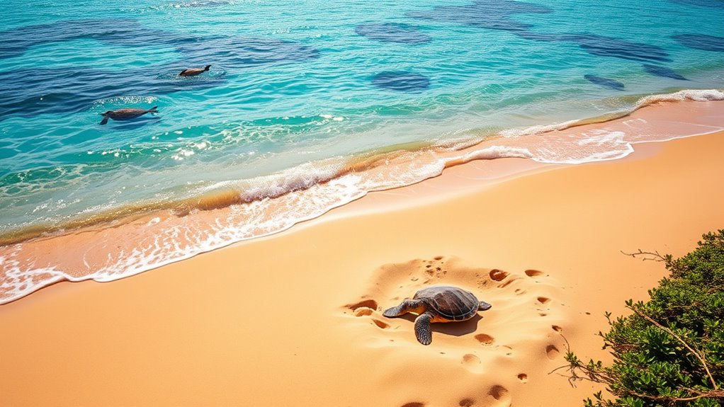 beach destinations for sea turtles