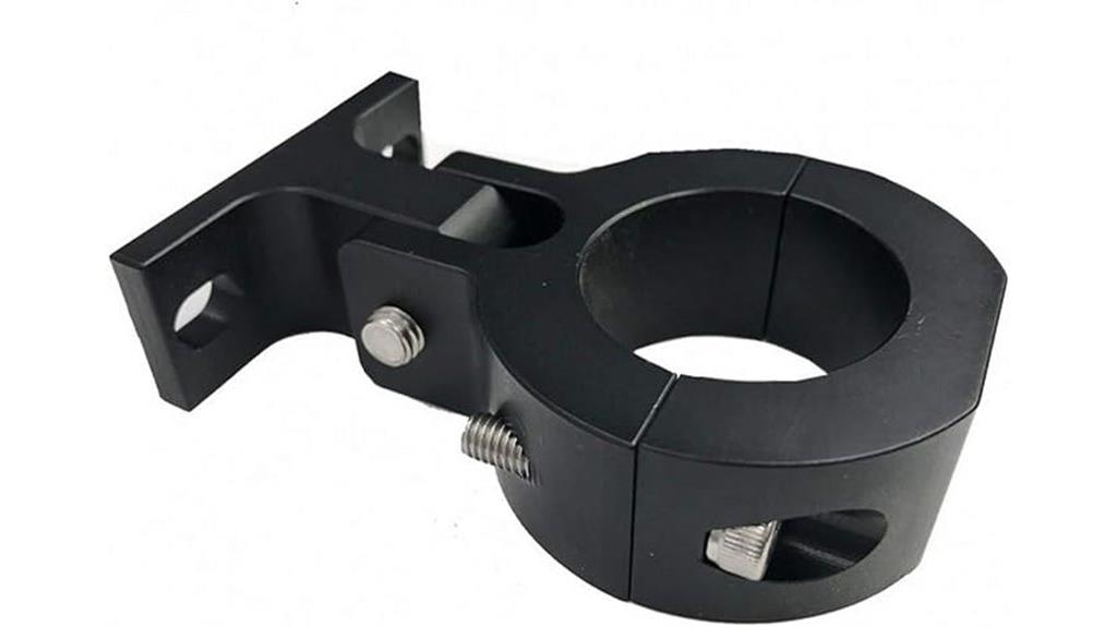 black cnc motor mount