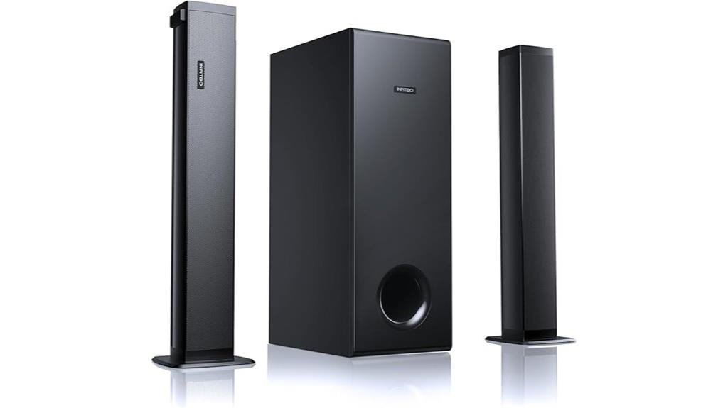 bluetooth sound bar with subwoofer