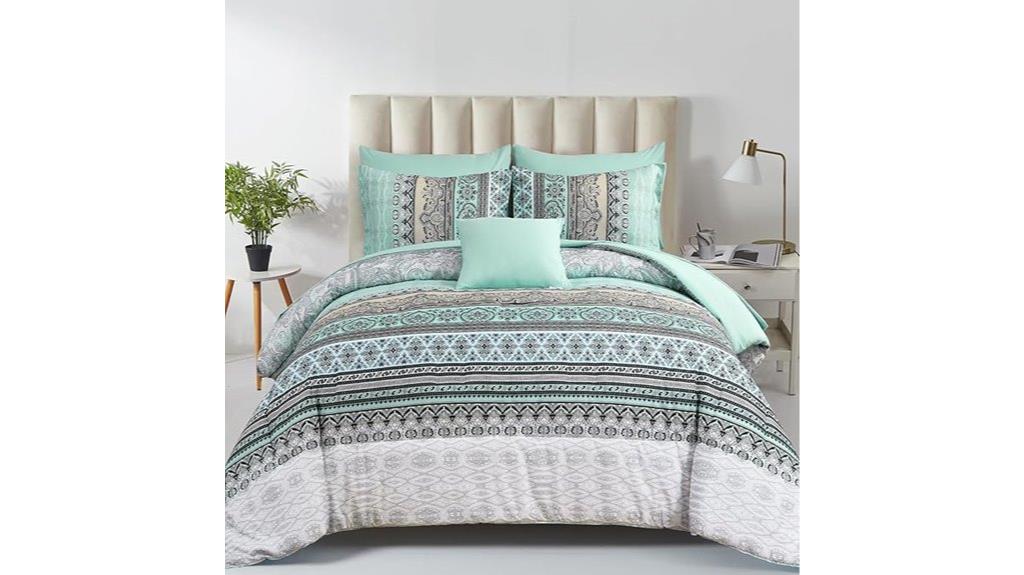 boho king bed set