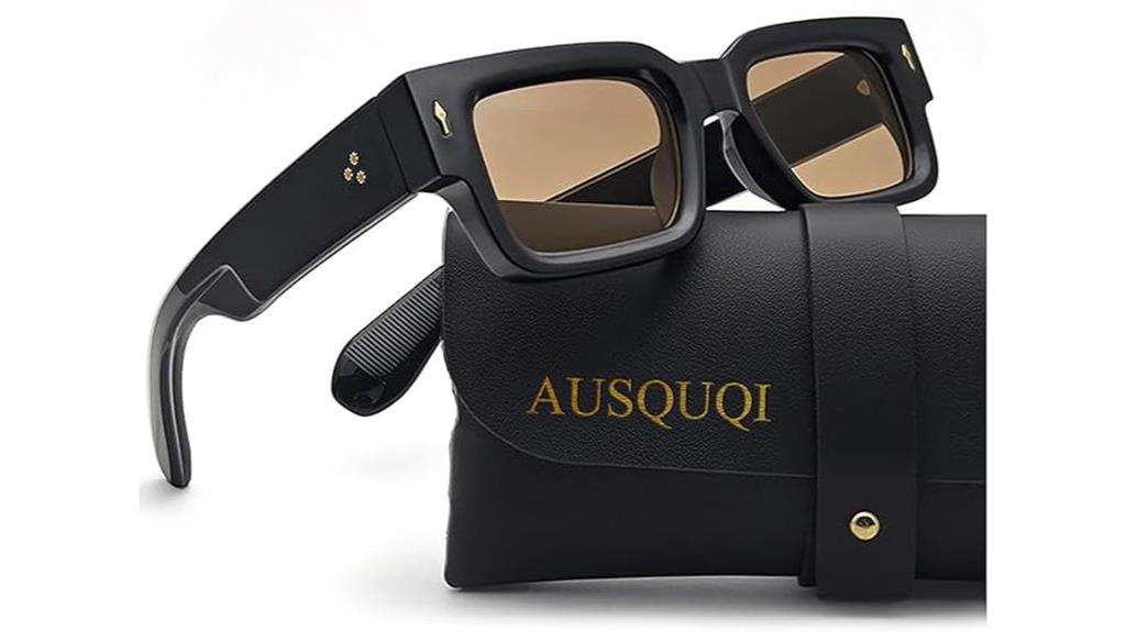 bold thick frame sunglasses