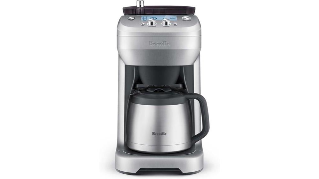 breville coffee maker controls