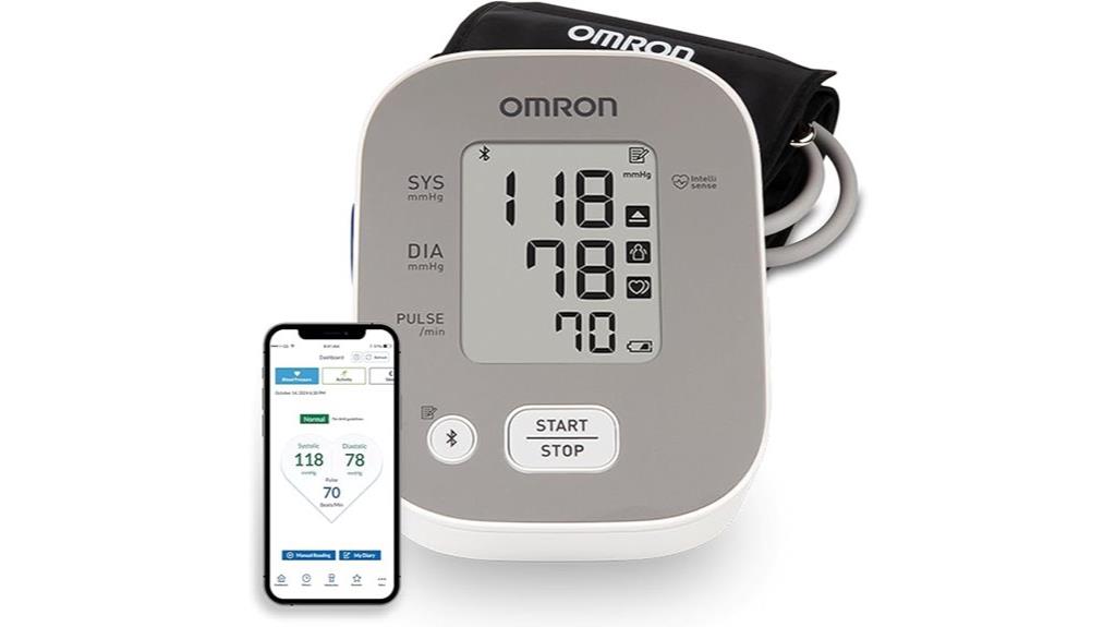 bronze omron home monitor