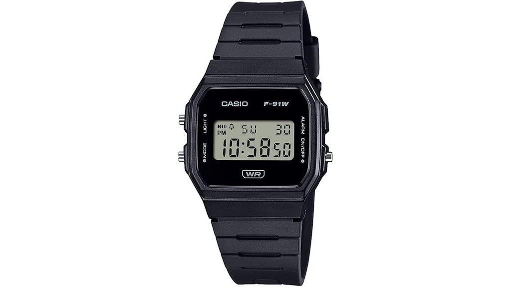 casio f91w digital watch