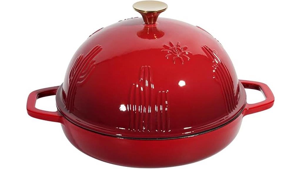 cast iron bread oven