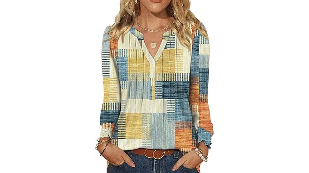 casual pleated ruffle top