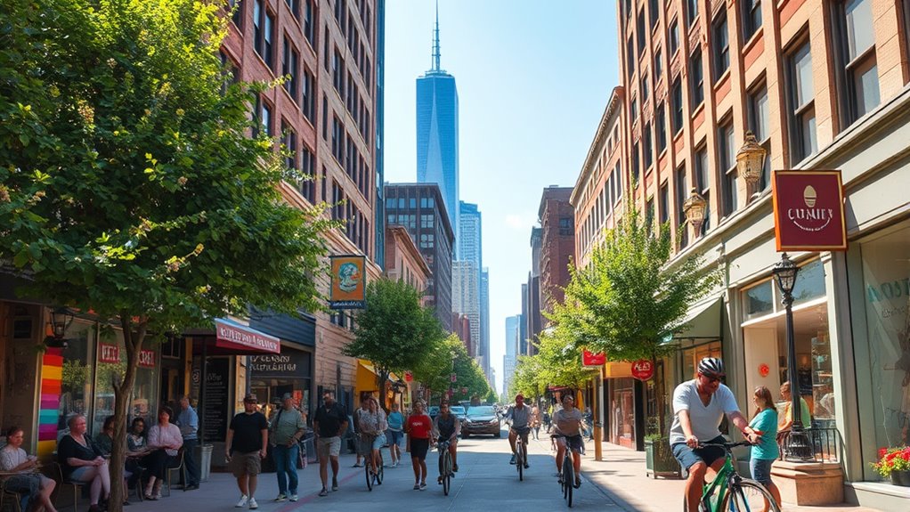 chicago s pedestrian friendly travel