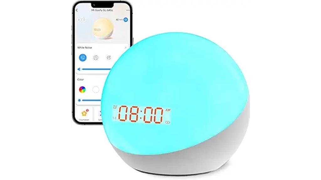 children s sleep trainer nightlight
