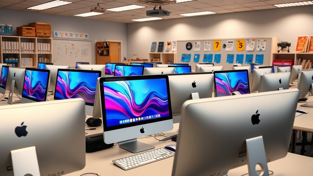 choosing classroom lab imacs