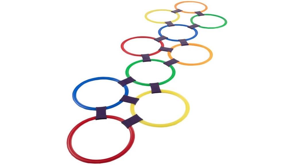 colorful plastic ring game