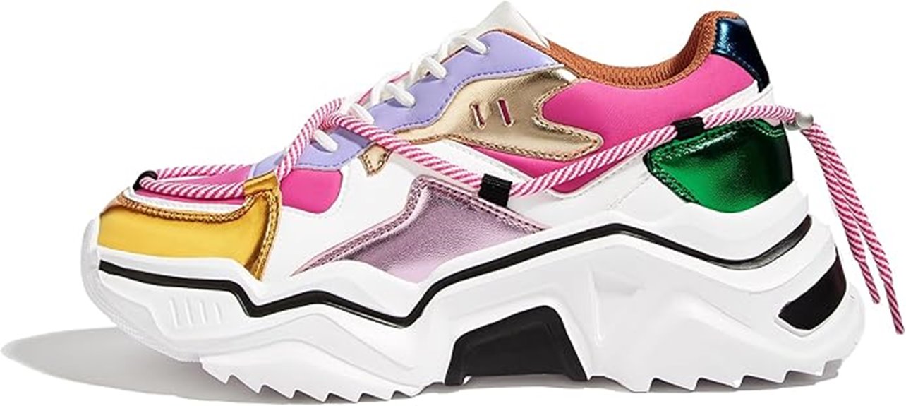 colorful women s sneakers