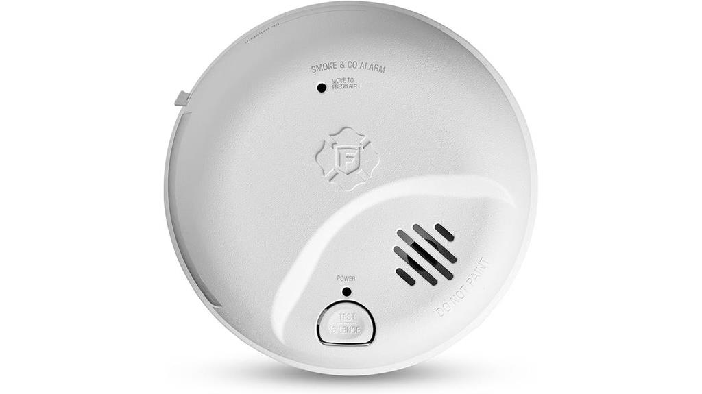 combined smoke and co alarm