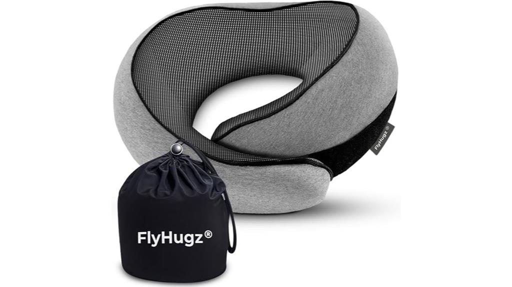 comfortable memory foam neck pillow