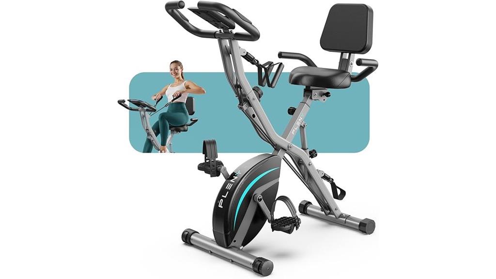 compact home exercise bike
